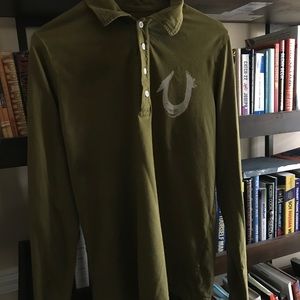 True Religion Men’s Quarter Button Up